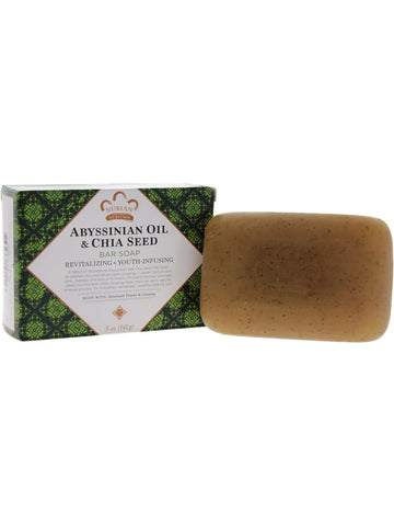 Nubian Heritage, Abyssinian Oil & Chia Seed Bar Soap, 5 oz