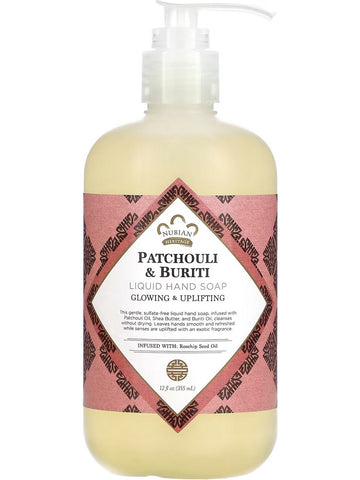 Nubian Heritage, Hand Wash Patchouli & Buriti, 12 oz