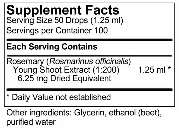 UNDA, gemmo Rosmarinus Officinalis Dietary Supplement, 4.2 fl oz