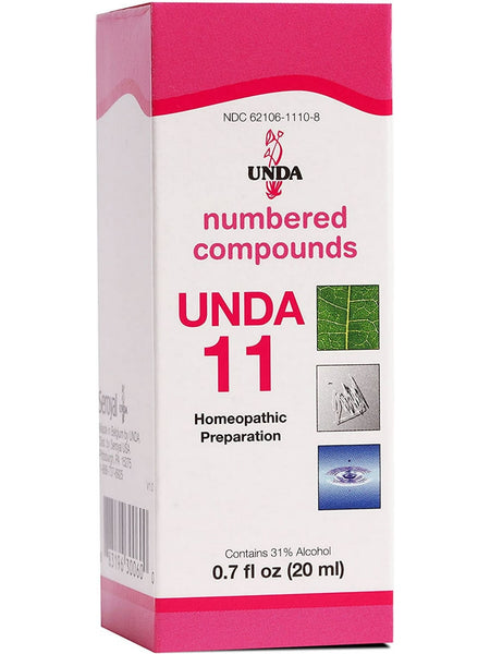 UNDA, UNDA 11 Homeopathic Preparation, 0.7 fl oz