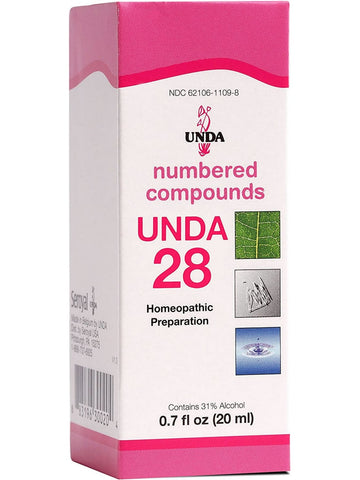 UNDA, UNDA 28 Homeopathic Preparation, 0.7 fl oz