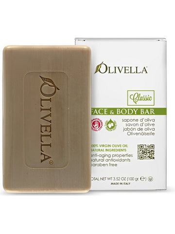 OLIVELLA, Bar Soap Classic (Small), 3.52 oz