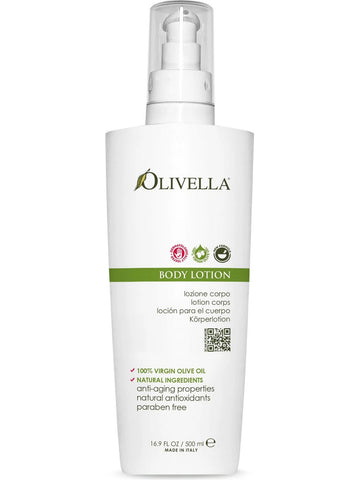 OLIVELLA, Body Lotion (Large Pump Bottle), 16.9 fl oz