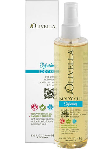 OLIVELLA, Olivella Body Oil (Refreshing Spray Bottle), 8.45 fl oz