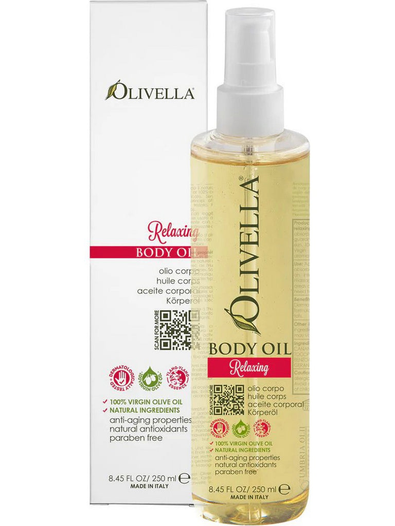 OLIVELLA, Olivella Body Oil (Relaxing Spray Bottle), 8.45 fl oz