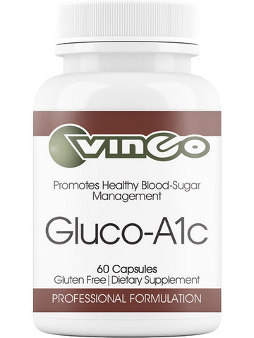 Vinco, Gluco-A1c, 60 Capsules