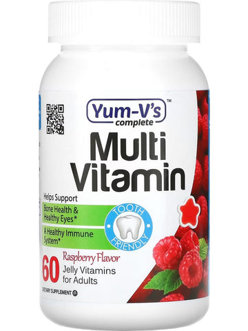 YumV's, Multi Vitamin, Raspberry, 60 Jelly Vitamins for Adults