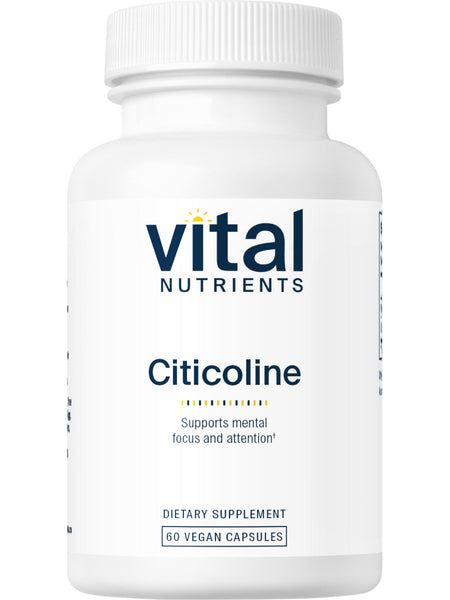 Vital Nutrients, Citicoline 250mg, 60 vegetarian capsules