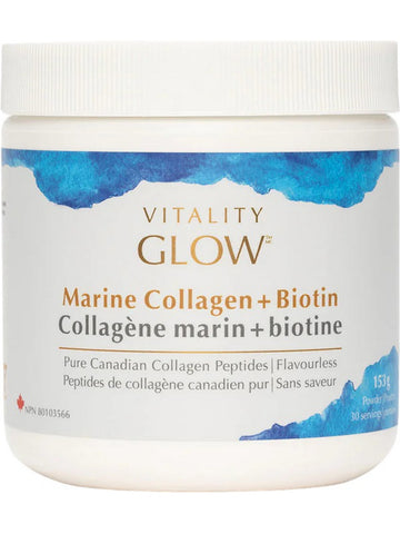 VITALITY, Marine Collagen + Biotin, 153 g