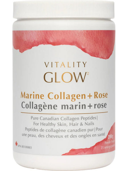 VITALITY, Marine Collagen + Rose, 200 g