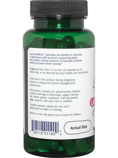Vitanica, Lactation Blend, 60 Vegetarian Capsules