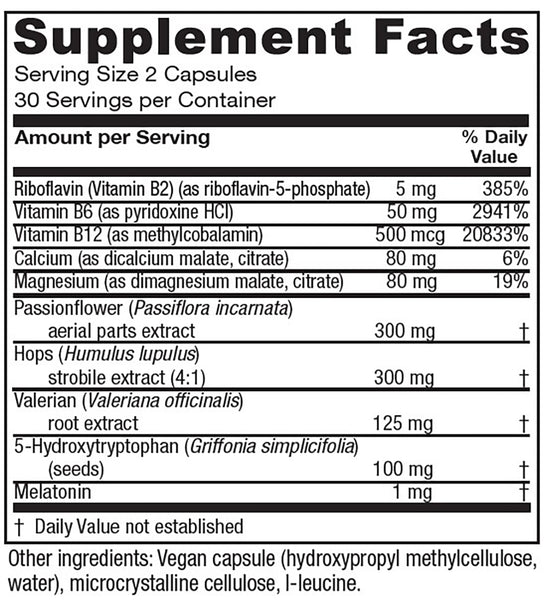 Vitanica, SleepBlend, 60 Vegetarian Capsules