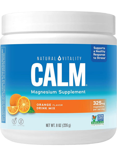 Natural Vitality, Calm, Orange, 8 oz