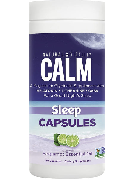 Natural Vitality, Calm Sleep Capsules, 120 Capsules