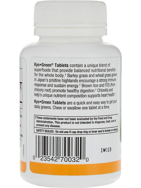 Wakunaga, Kyo Dophilus, Green Blends, Energy, Barley Grass, Wheat Grass & Chlorella, 180 Tablets