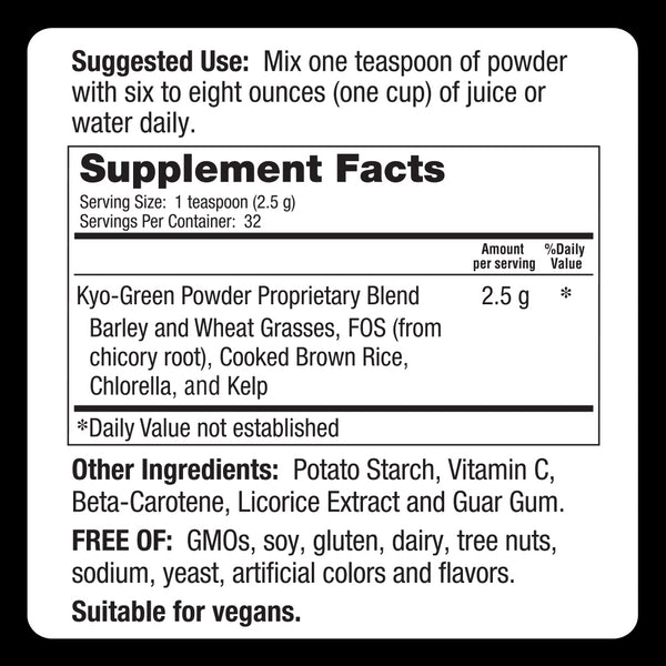 Wakunaga, Kyo Green, Green Blends, Energy, Single Serve Packets, 20 Packets