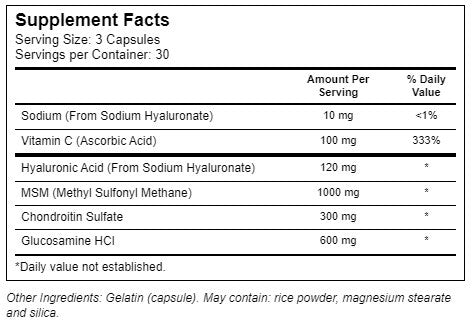 World Organic, Hyaluronic Acid 120 Complex, 90 Capsules