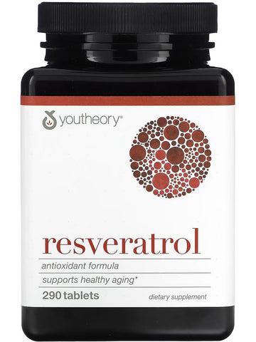 Youtheory, Resveratrol Advanced, 290 Tablets