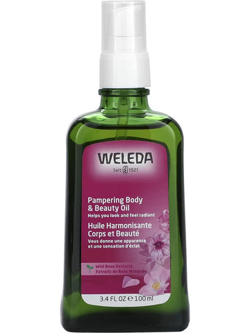 Weleda, Pampering Body and Beauty Oil, Wild Rose Extracts, 3.4 fl oz