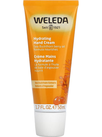 Weleda, Hydrating Hand Cream, Sea Buckthorn Extracts, 1.7 fl oz