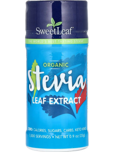 SweetLeaf, Organic Stevia Leaf Extract, 25 oz