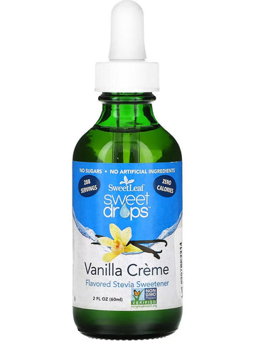 SweetLeaf, Liquid Stevia Vanilla Creme, 2 fl oz