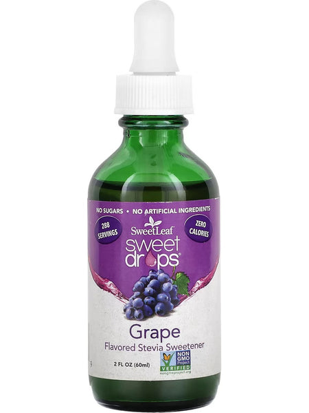 SweetLeaf, Liquid Stevia Grape, 2 fl oz