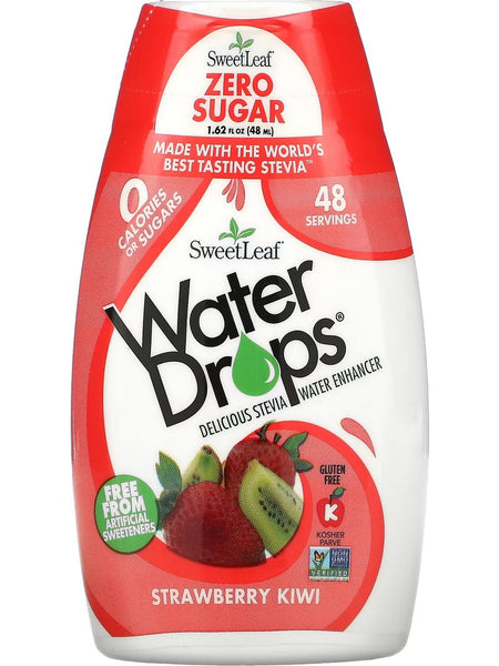 SweetLeaf, Water Drops Strawberry Kiwi, 1.62 oz