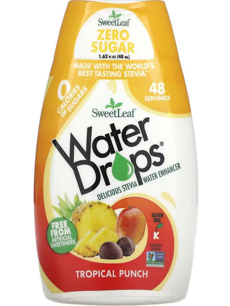 SweetLeaf, Water Drops Tropical Punch, 1.62 fl oz