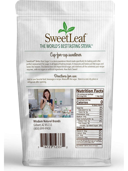 SweetLeaf, SweetLeaf Better than Sugar Powdered Sweetener, 12.7 oz