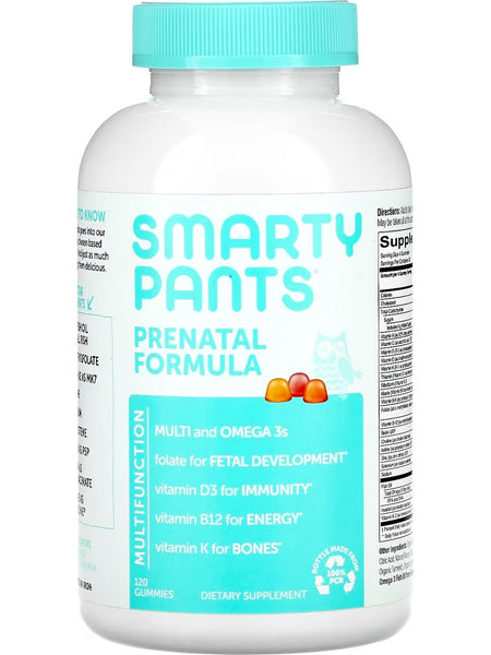SmartyPants Vitamins, Prenatal Formula, 120 Gummies