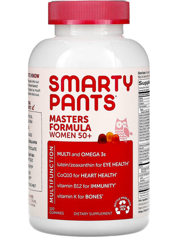 SmartyPants Vitamins, Masters Formula Women 50+, 120 Gummies