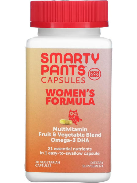 SmartyPants Vitamins, Women's Formula, 30 Vegetarian Capsules