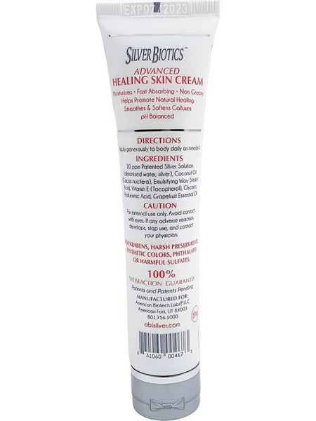 Silver Biotics, Advanced Healing Skin Cream Grapefruit, 1.2 oz