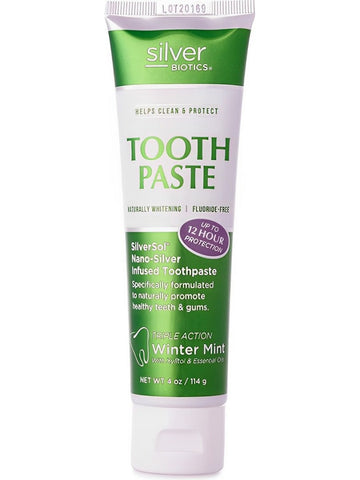 Silver Biotics, Toothpaste Winter Mint, 4 oz