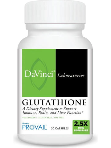 DaVinci Laboratories, Glutathione, 30 Capsules