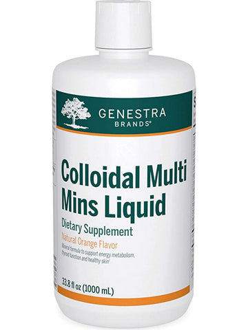 Genestra, Colloidal Multi Mins Liquid Dietary Supplement, 33.8 fl oz