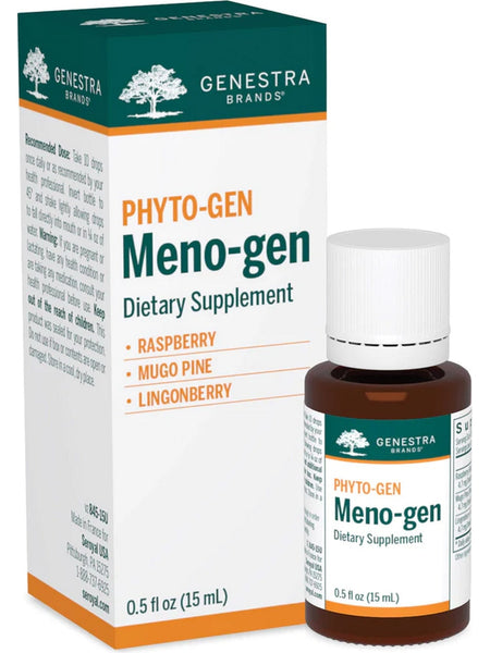 Genestra, PHYTO-GEN Meno-gen Dietary Supplement, 0.5 fl oz