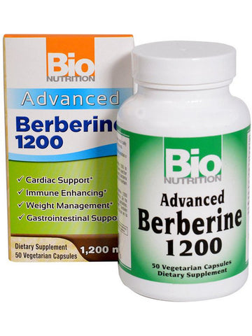 Bio Nutrition, Advanced Berberine 1200, 50 Vegetarian Capsules