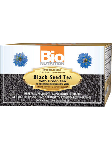 Bio Nutrition, Black Seed Tea with Green Tea, 30 Tea Bags