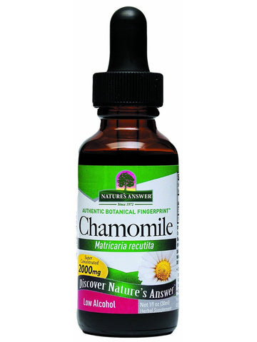 Chamomile Flowers Extract, 1 oz, Nature's Answer