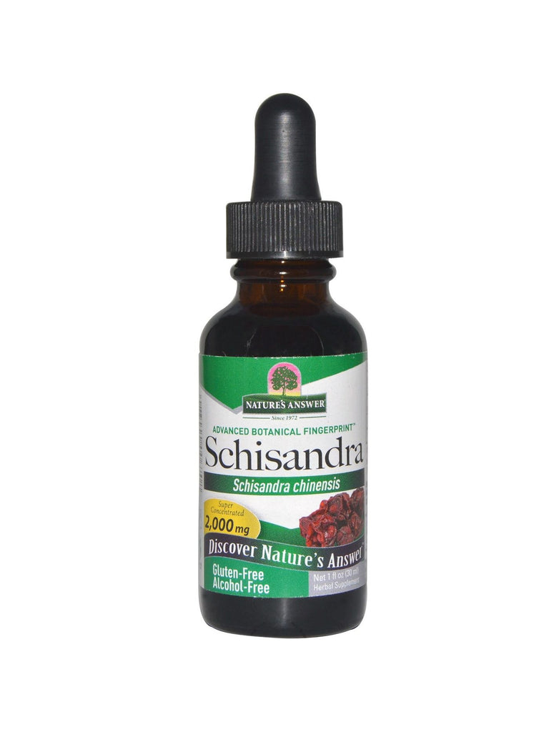 Schizandra Alcohol Free Extract, 1 oz, Nature's Answer