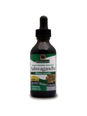 Ashwagandha Alcohol Free, 2 oz, Nature's Answer