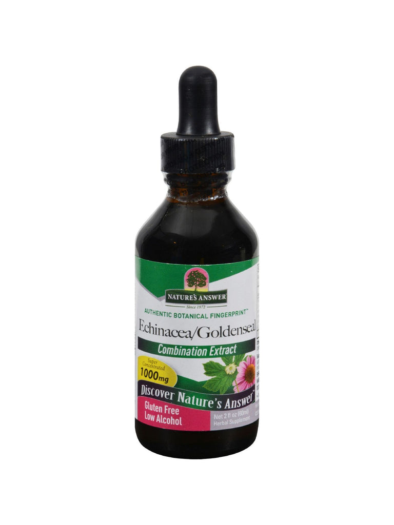 Echinacea/Goldenseal w/Organic Alcohol, 2 oz, Nature's Answer