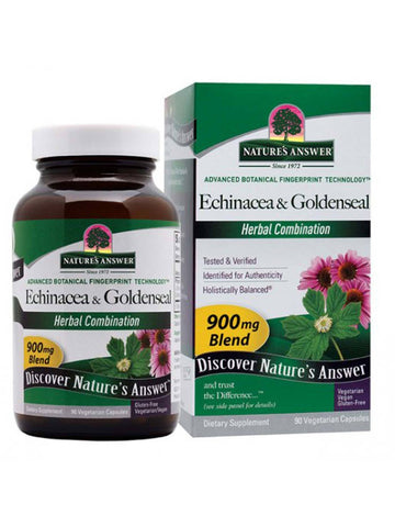 Echinacea-Goldenseal, 90 vegicaps, Nature's Answer