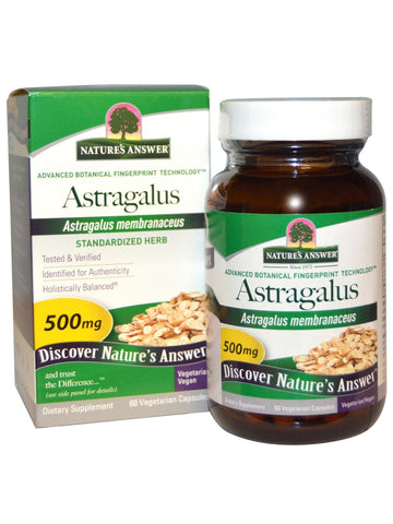 Astragalus Root Standardized, 60 vegicaps, Nature's Answer