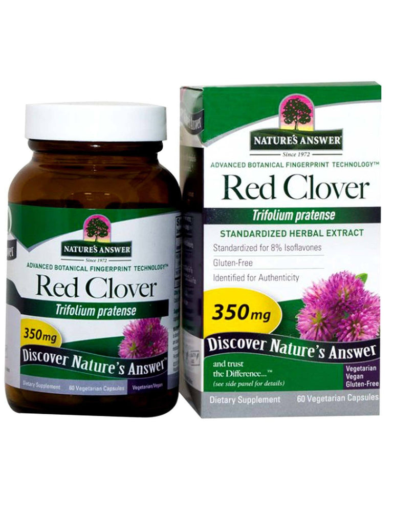 Red Clover Tops Standardized, 60 vegicaps, Nature's Answer