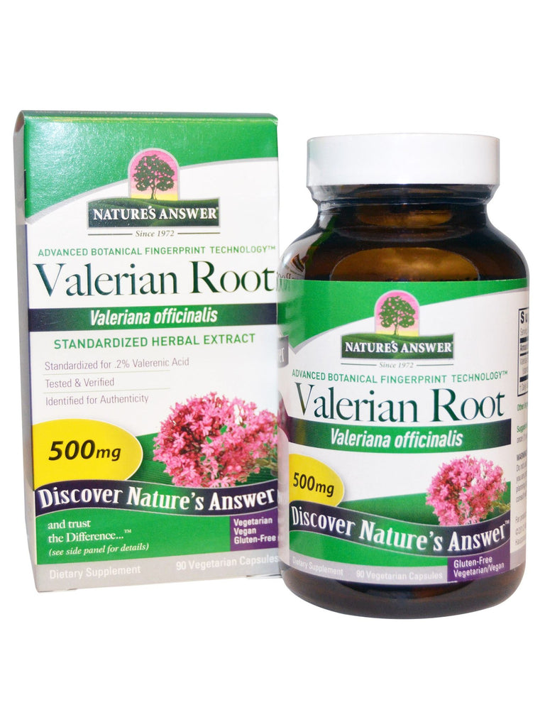 Valerian Root Standardized, 90 vegicaps, Nature's Answer