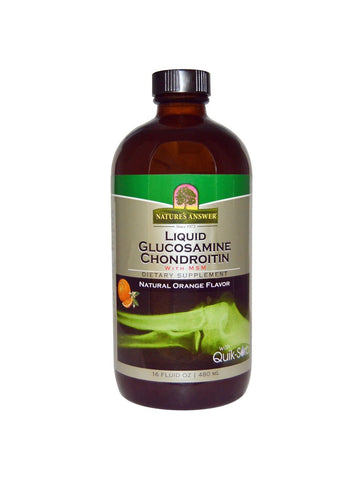 Platinum Glucosamine & Chondroitin, 16 oz, Nature's Answer