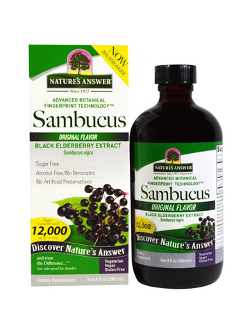 Sambucus, 8 oz, Nature's Answer